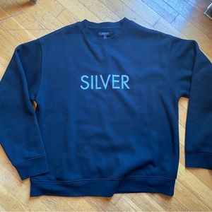 SILVER Brunette the Label sweatshirt